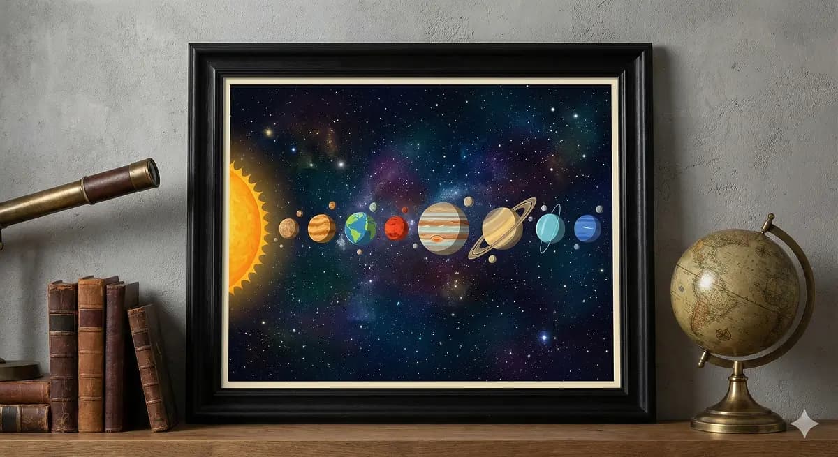 Solar System Poster