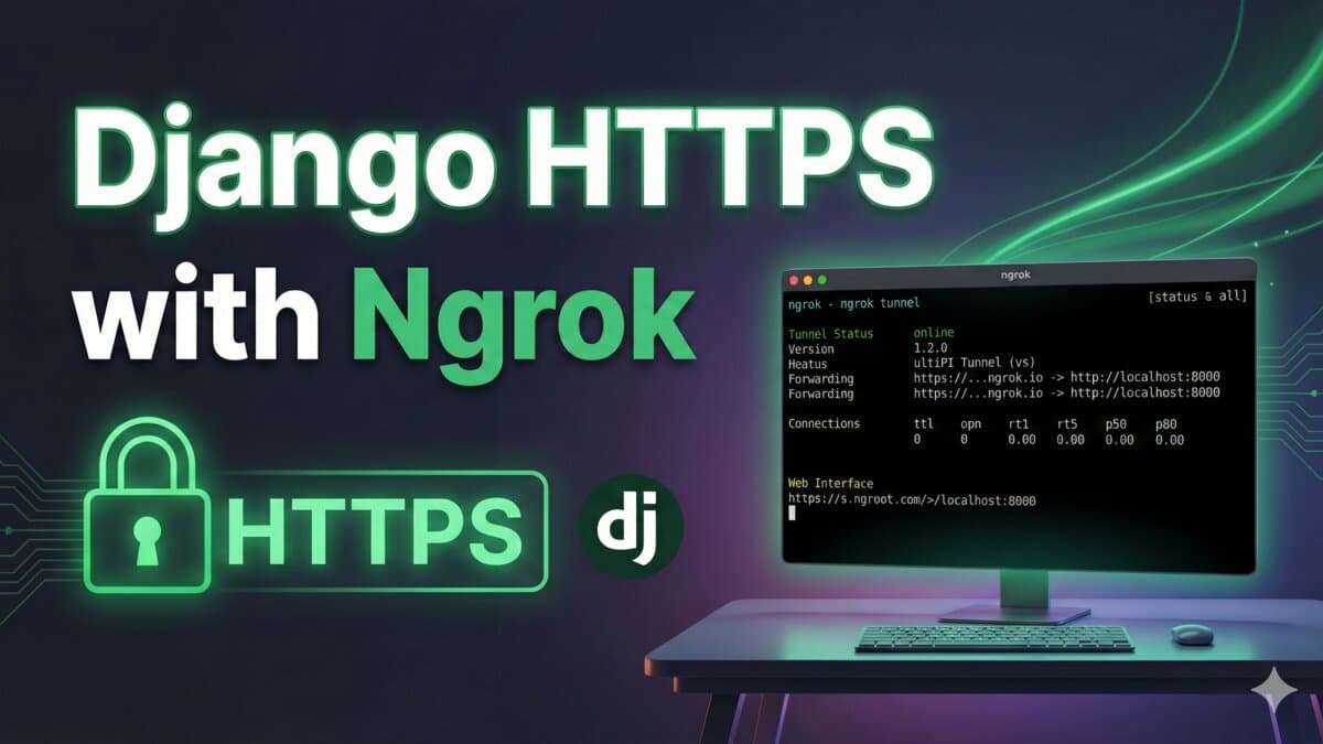 Running Django Development Server with HTTPS using Ngrok