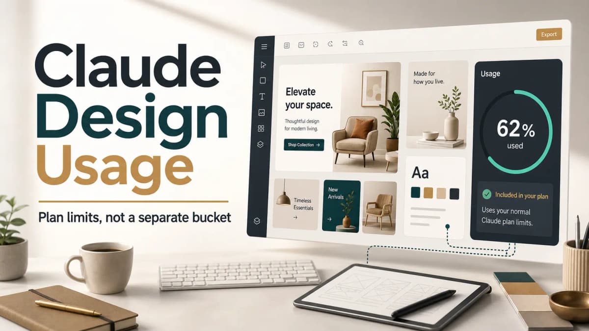Claude Design Uses Your Plan, Not a Separate Bucket