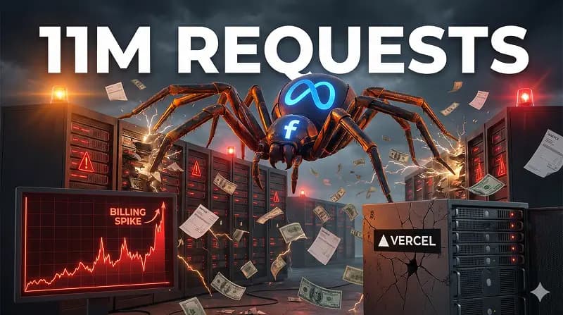 How Meta's Crawler Spiked My Vercel Bill with 11 Million Requests