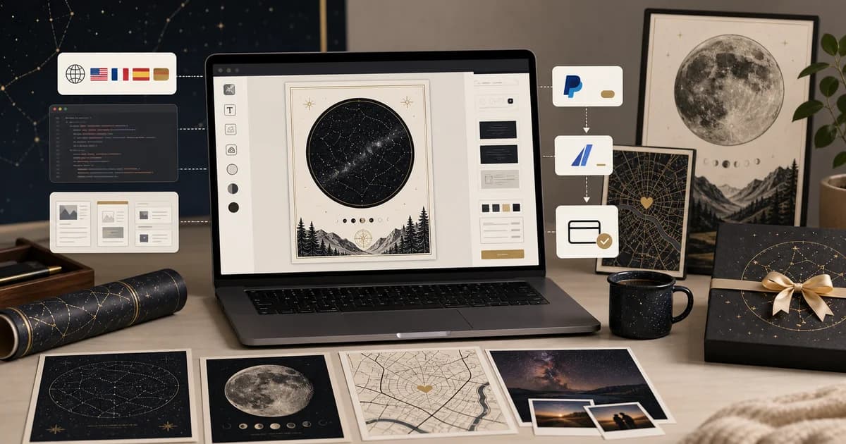 How I Built Stars In Hands: A Custom Next.js Personalized Gift Store