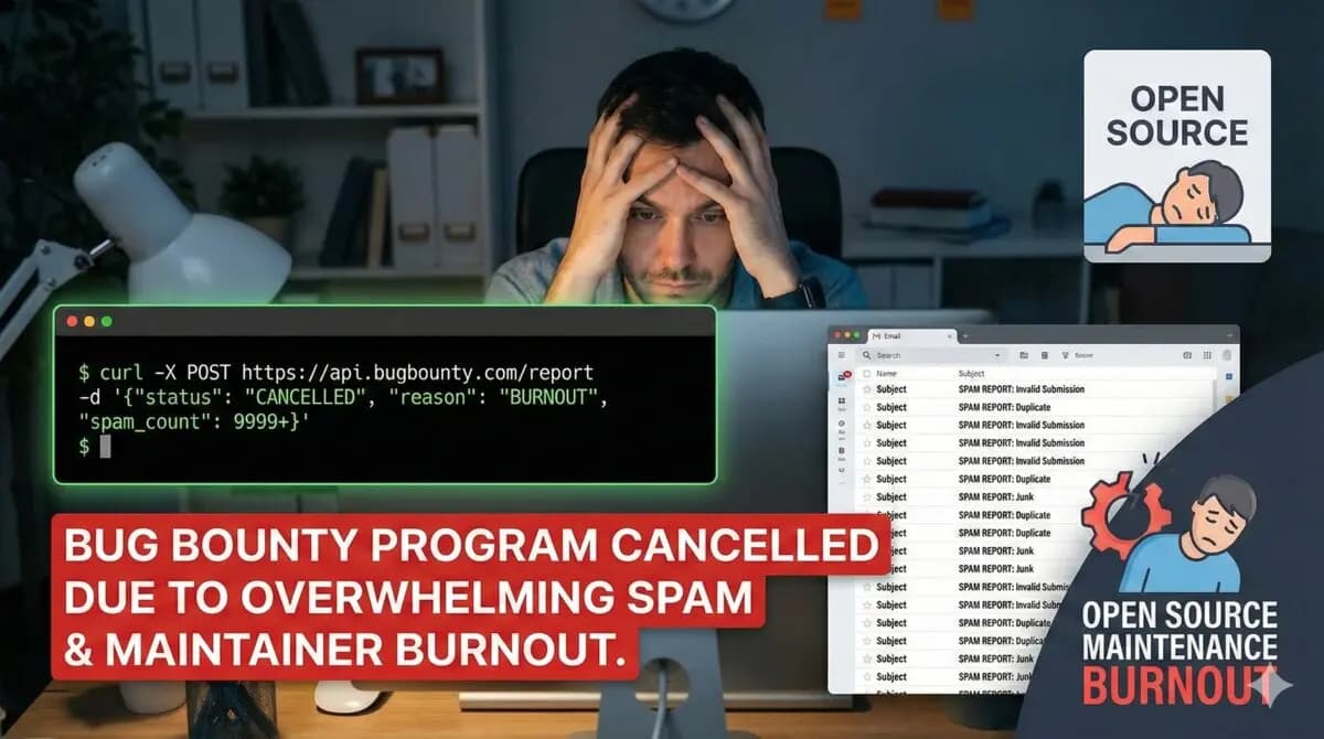 When AI Becomes a Burden: Why cURL Killed Its Bug Bounty Program