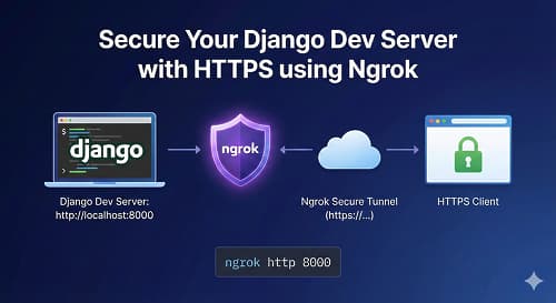 Running Django Development Server with HTTPS using Ngrok