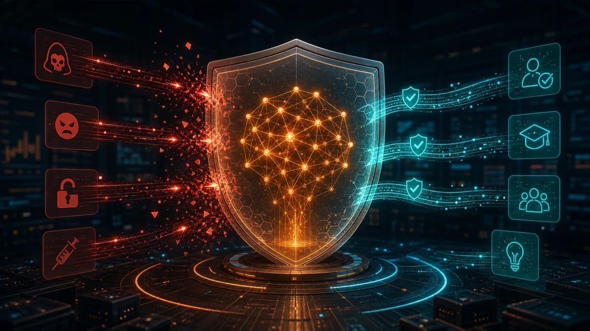Claude Fable 5 safety guardrails blocking risky prompt attacks and routing safe requests