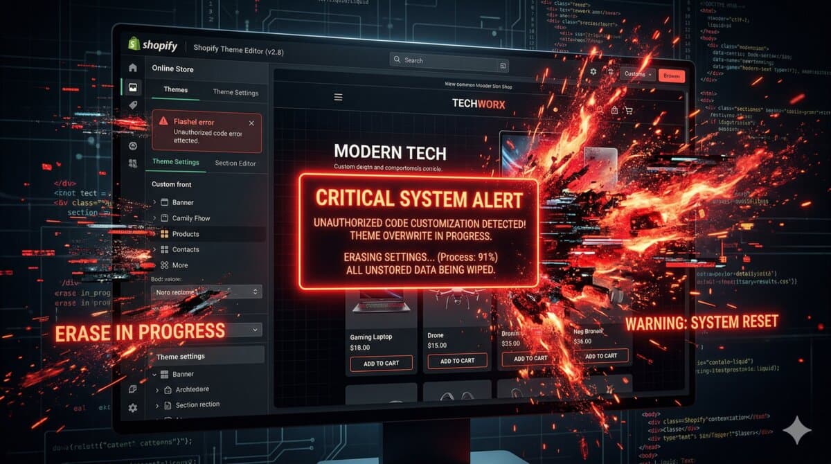 Shopify Theme Update Wiping Customizations: What Happened and How to Recover